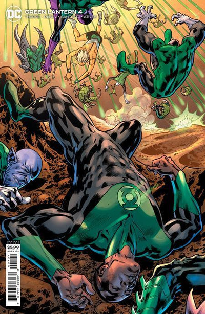 GREEN LANTERN (2021) #4 CVR B BRYAN HITCH CARD STOCK VAR