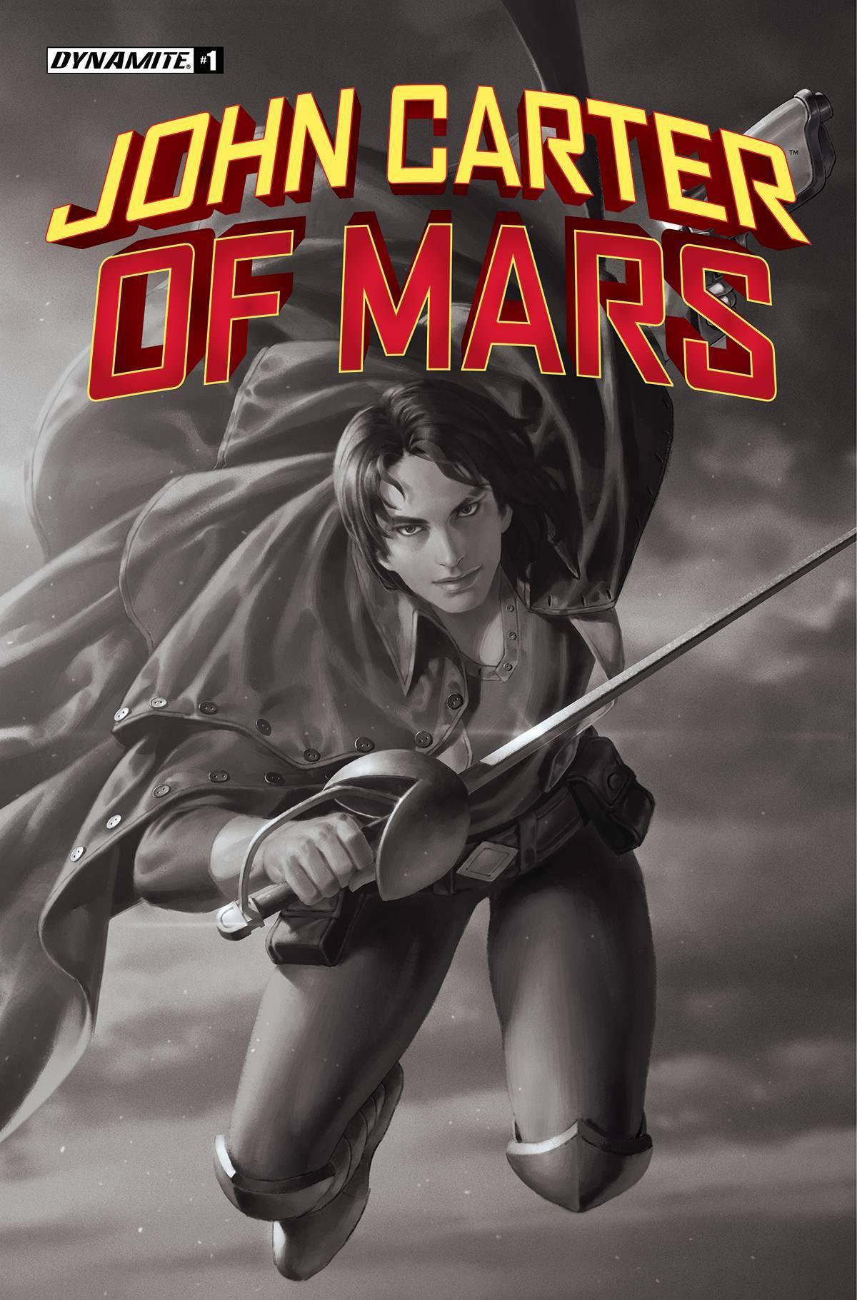 JOHN CARTER OF MARS #1 CVR I 25 COPY INCV YOON B&W - Kings Comics