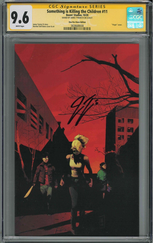CGC SOMETHING IS KILLING THE CHILDREN #11 ONE PER STORE EDITION (9.6) SIGNATURE SERIES - SIGNED BY JAMES TYNION IV