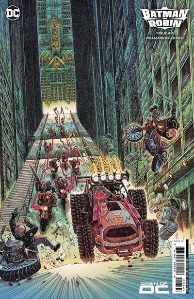 BATMAN AND ROBIN VOL 3 (2023) #3 CVR E INC 1:25 JAMES STOKOE CARD STOCK VAR