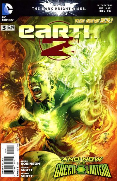 EARTH 2 #3 - SIGNED BY NICOLA SCOTT