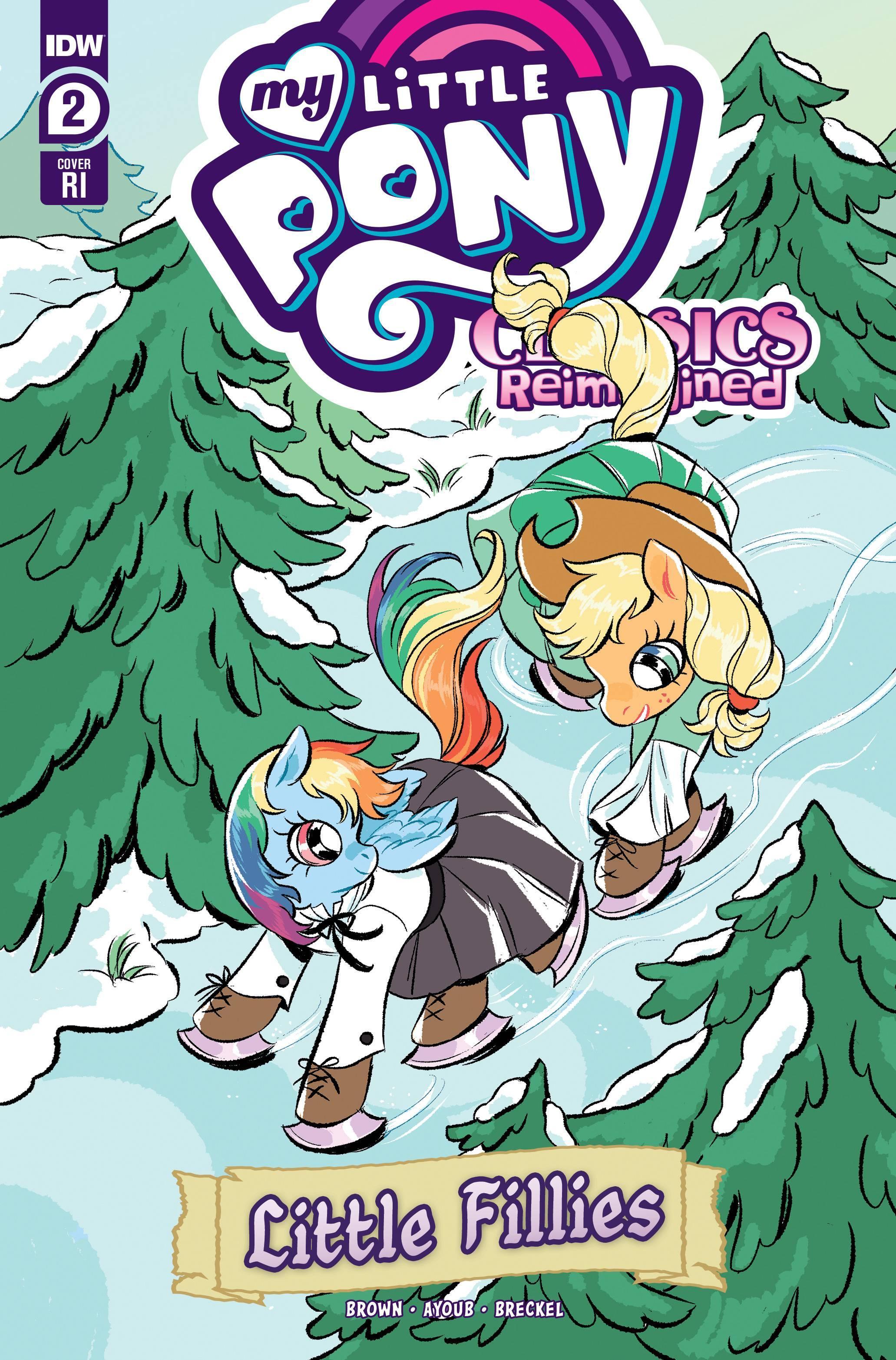 MY LITTLE PONY CLASSICS REIMAGINED LITTLE FILLIES #2 CVR C 10 COPY BOUSAMRA INCV - Kings Comics