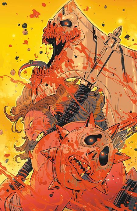 BARBARIC WRONG KIND OF RIGHTEOUS (2023) #1 (ONE SHOT) CVR B INC 1:5 LUANA VECCHIO VAR - Kings Comics