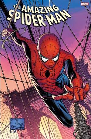 AMAZING SPIDER-MAN VOL 5 (2018) #49 (850 LEGACY) QUESADA VAR - PRINTING ERROR ON COVER