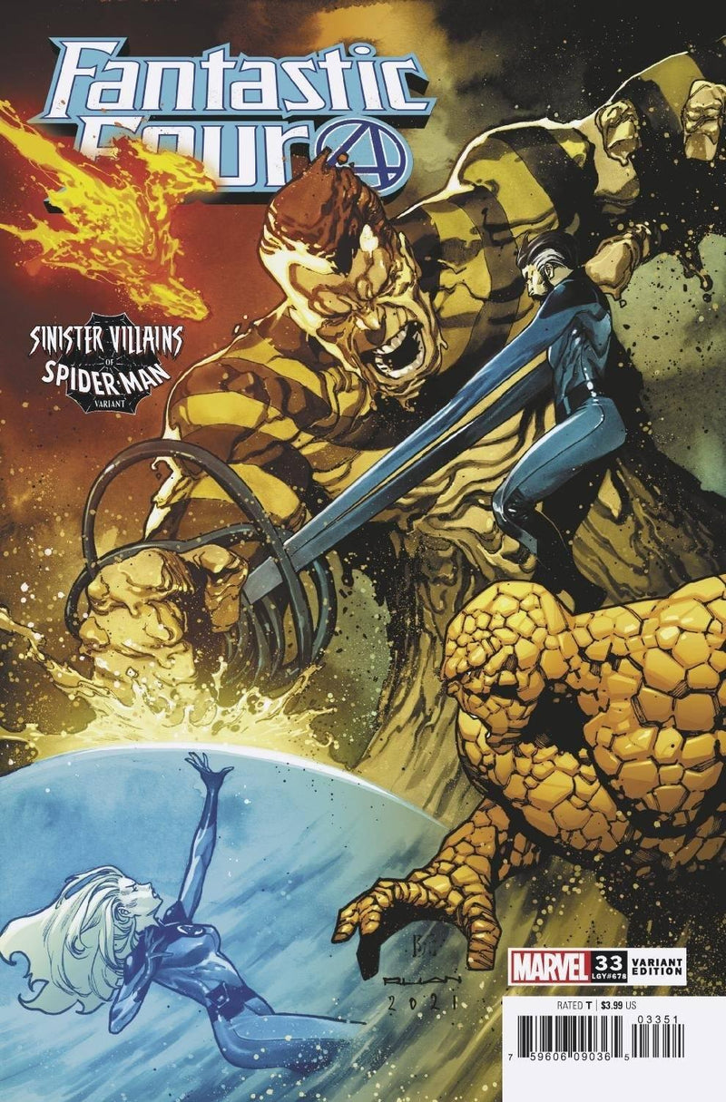 FANTASTIC FOUR VOL 6 (2018) #33 RUAN SPIDER-MAN VILLAINS VAR