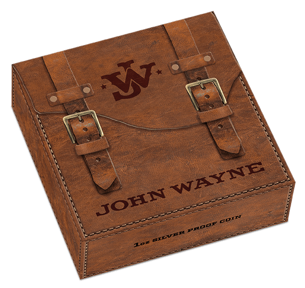 JOHN WAYNE 2020 1oz SILVER PROOF COIN - Kings Comics