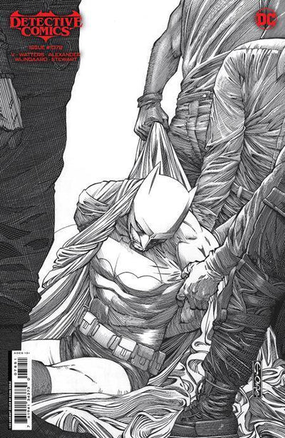 DETECTIVE COMICS VOL 2 (2016) #1078 CVR F INC 1:50 EVAN CAGLE B&W CARD STOCK VAR