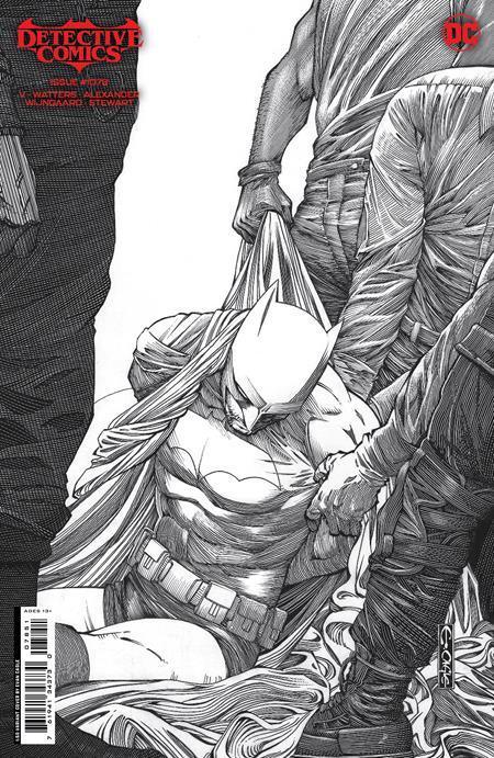 DETECTIVE COMICS VOL 2 (2016) #1078 CVR F INC 1:50 EVAN CAGLE B&W CARD STOCK VAR