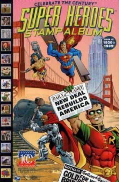 CELEBRATE THE CENTURY SUPER HEROES STAMP ALBUM #4