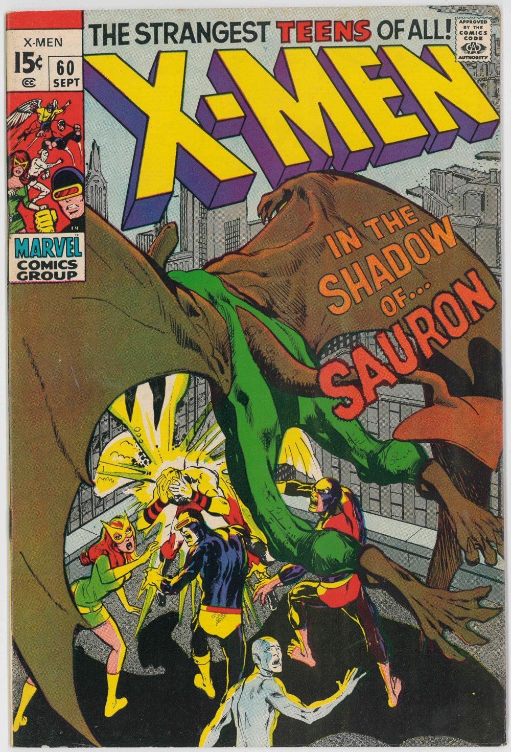UNCANNY X-MEN (1963) #60 (VF) - FIRST APPEARANCE SAURON - Kings Comics