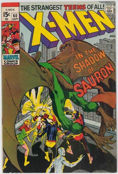 UNCANNY X-MEN (1963) #60 (VF) - FIRST APPEARANCE SAURON