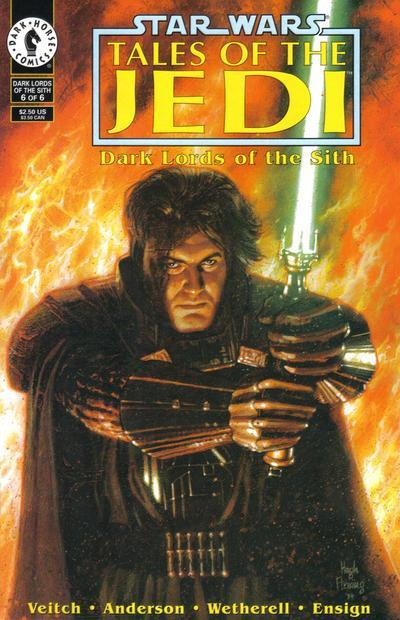 STAR WARS TALES OF THE JEDI DARK LORDS OF THE SITH (1994) #6