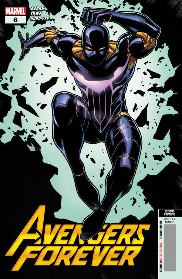 AVENGERS FOREVER VOL 2 (2021) #6 2ND PTG TOWE VAR
