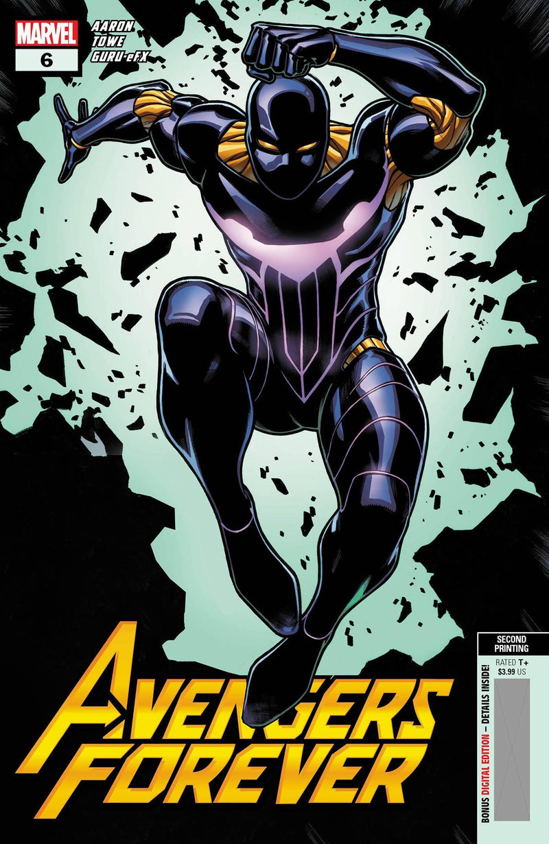 AVENGERS FOREVER VOL 2 (2021) #6 2ND PTG TOWE VAR