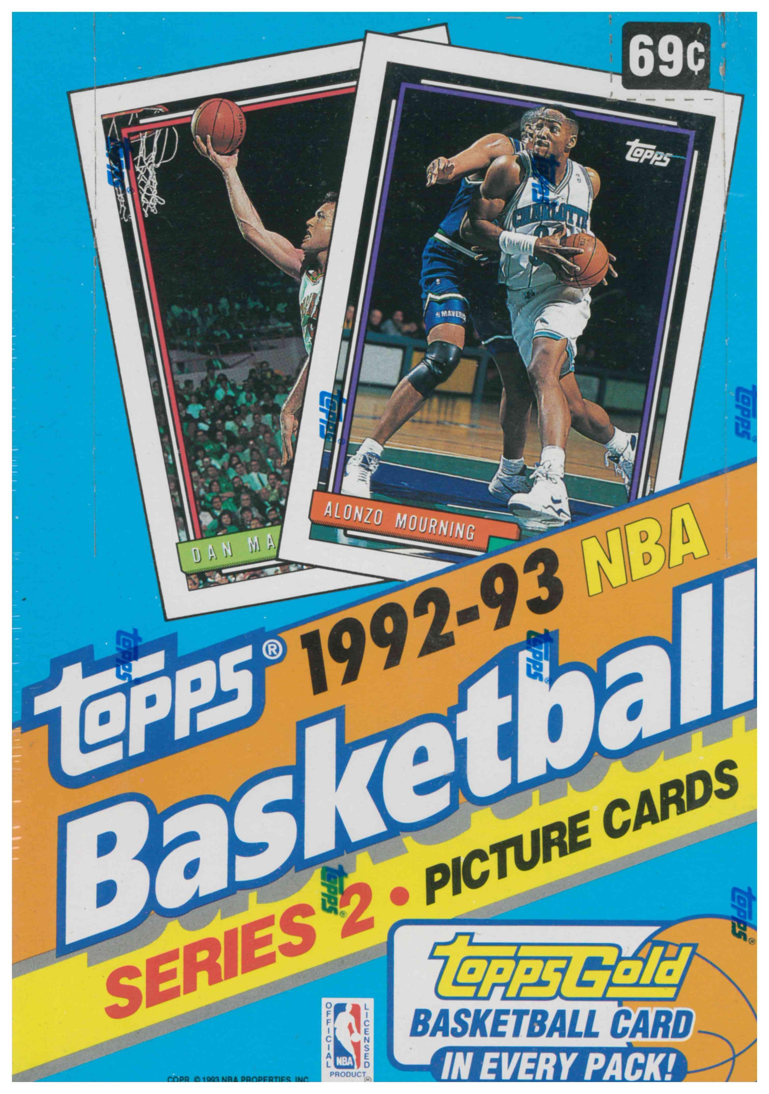 1992-93 TOPPS NBA BASKETBALL SERIES 2 SEALED BOX - Kings Comics
