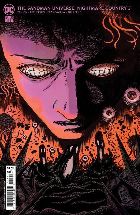 SANDMAN UNIVERSE NIGHTMARE COUNTRY #3 CVR B FRANCESCO FRANCAVILLA CARD STOCK VAR
