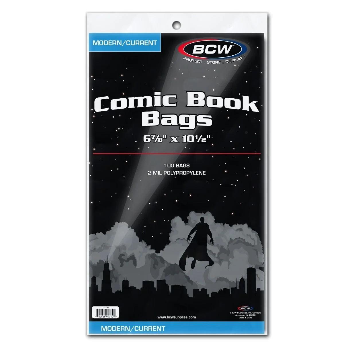 BCW COMIC BAGS - MODERN/CURRENT - Kings Comics