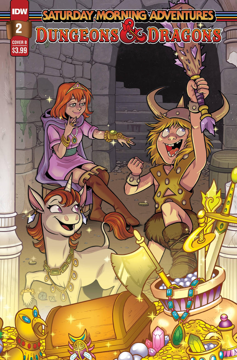 DUNGEONS & DRAGONS SATURDAY MORNING ADVENTURES (2023) #2 CVR B HICKEY
