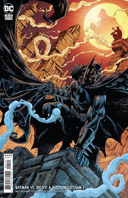 BATMAN VS BIGBY A WOLF IN GOTHAM #1 CVR B BRIAN LEVEL & JAY LEISTEN CARD STOCK VAR - Kings Comics