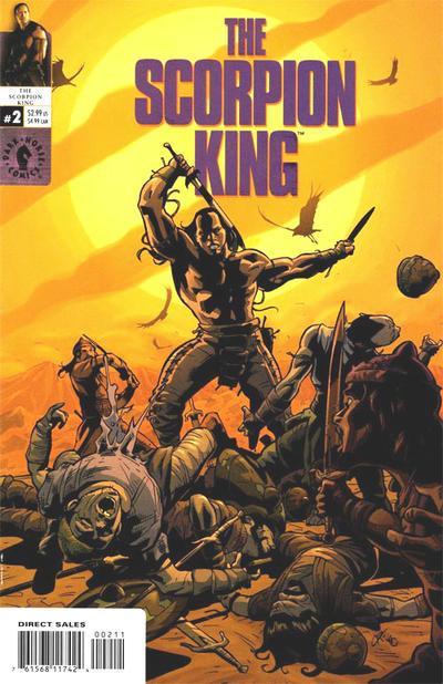 SCORPION KING (2002) - SET OF TWO (ART COVERS) - Kings Comics