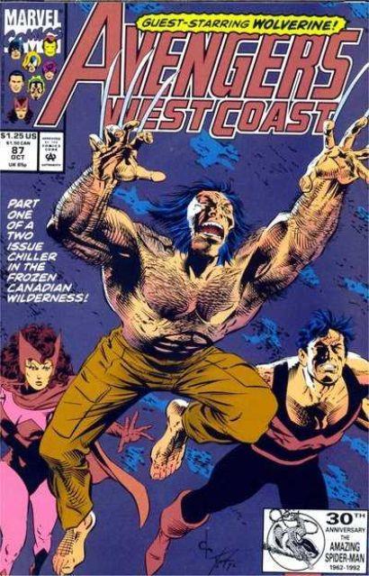AVENGERS WEST COAST #87