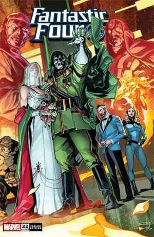 FANTASTIC FOUR VOL 6 (2018) #32 SCHITI WRAPAROUND VAR