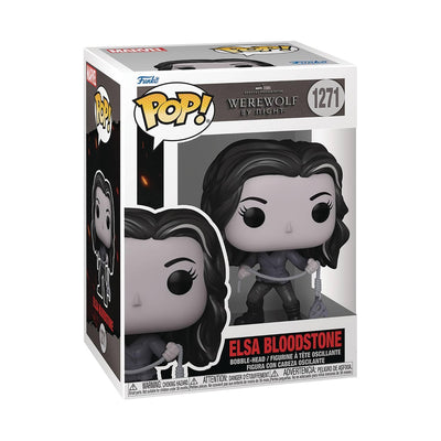 POP MARVEL WEREWOLF BY NIGHT ELSA W/ RAVENSCLAW VIN FIG