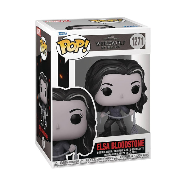 POP MARVEL WEREWOLF BY NIGHT ELSA W/ RAVENSCLAW VIN FIG