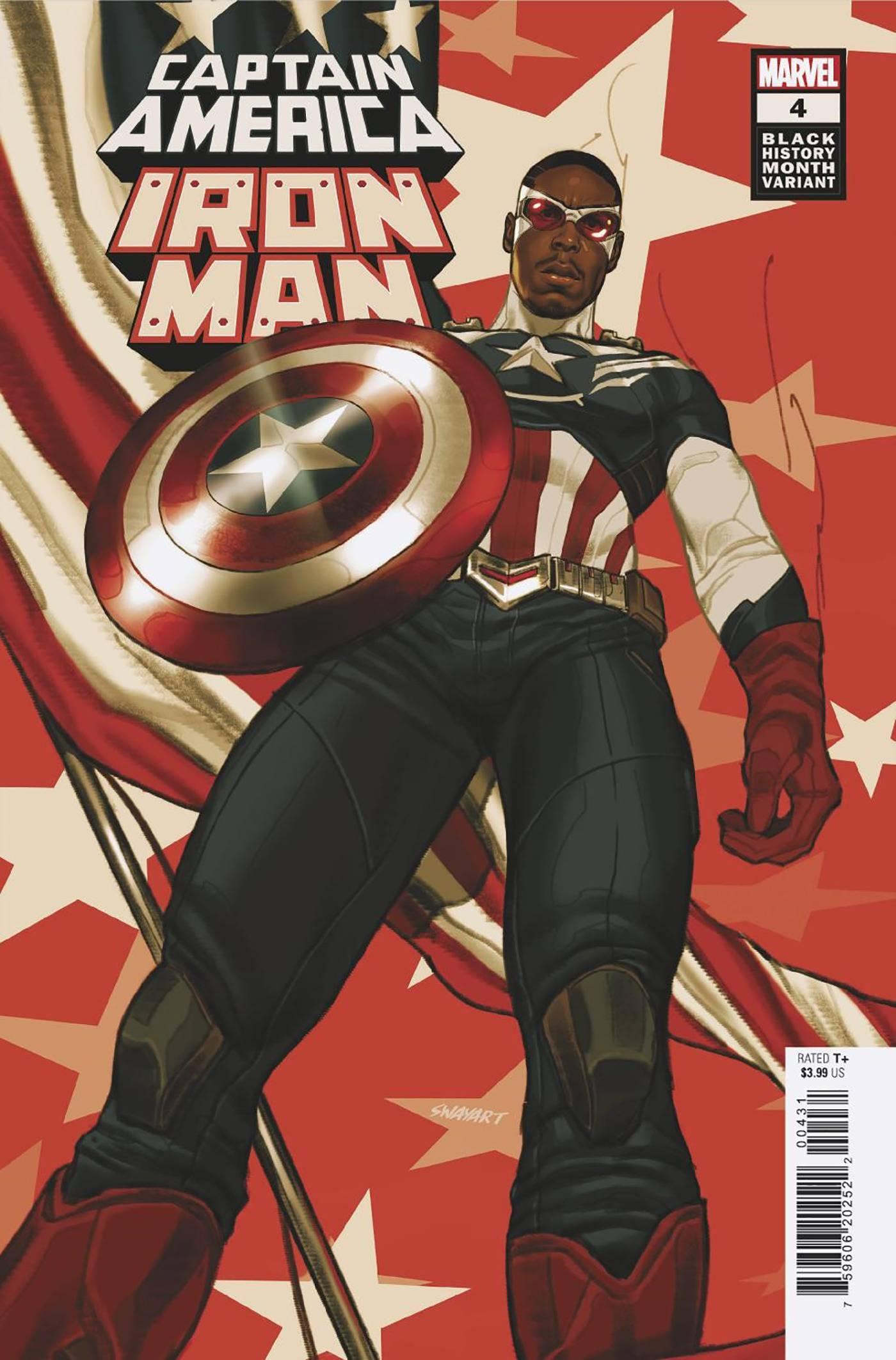 CAPTAIN AMERICA IRON MAN #4 BLACK HISTORY MONTH VAR - Kings Comics