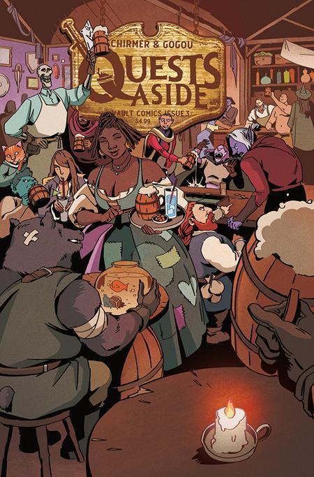 QUESTS ASIDE #3 CVR A ELENA GOGOU - Kings Comics