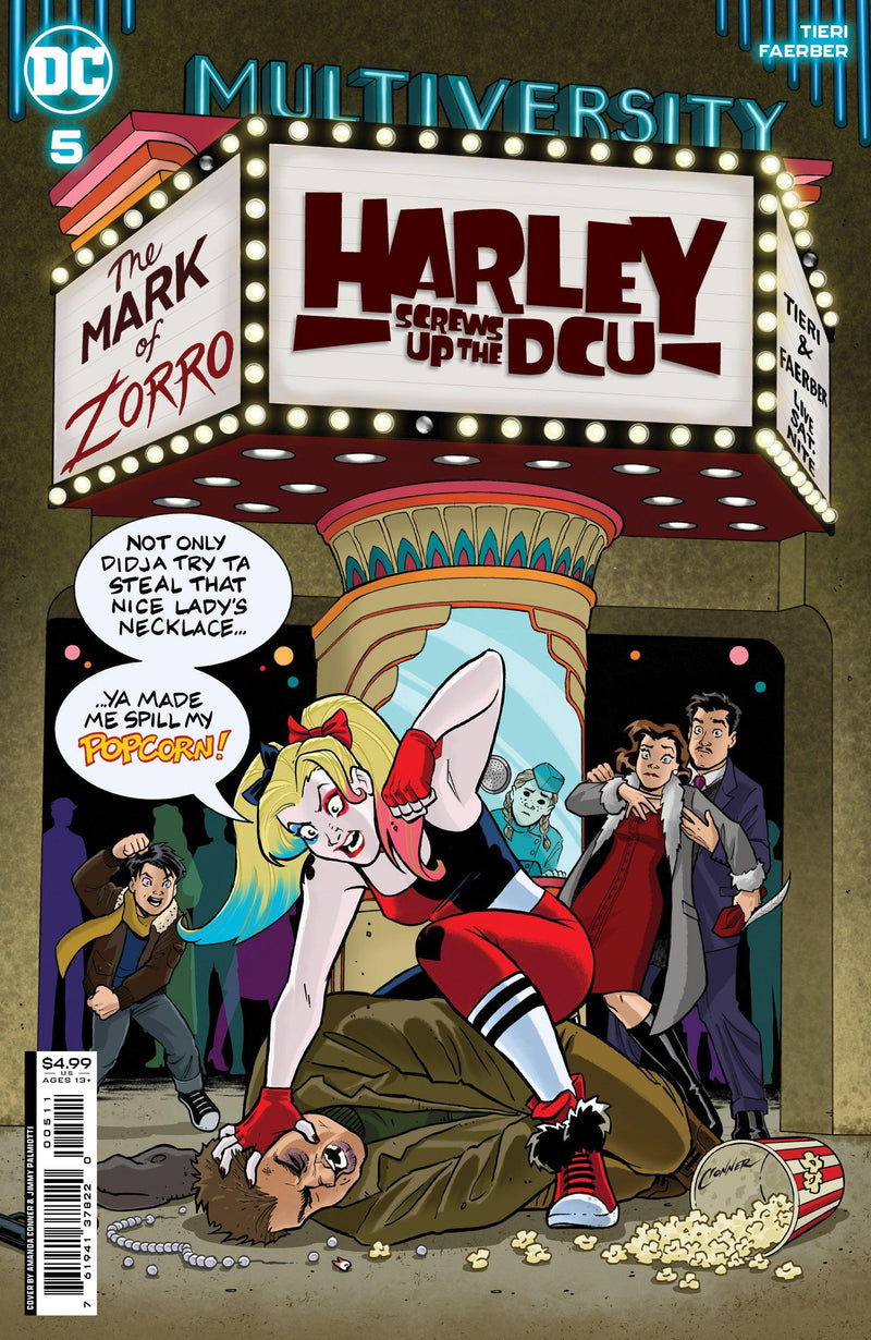 MULTIVERSITY HARLEY SCREWS UP THE DCU (2023) #5 CVR A AMANDA CONNER