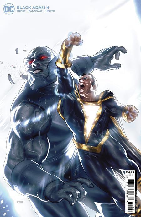 BLACK ADAM #4 CVR C TAURIN CLARKE CARD STOCK VAR - Kings Comics