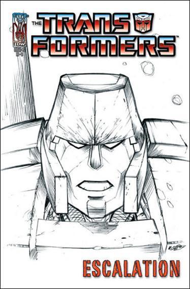 TRANSFORMERS ESCALATION #5 15 COPY SKETCH CVR
