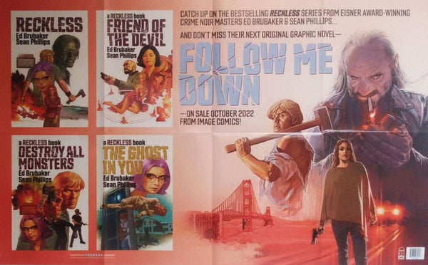 FOLLOW ME DOWN HC FOLDED PROMO POSTER