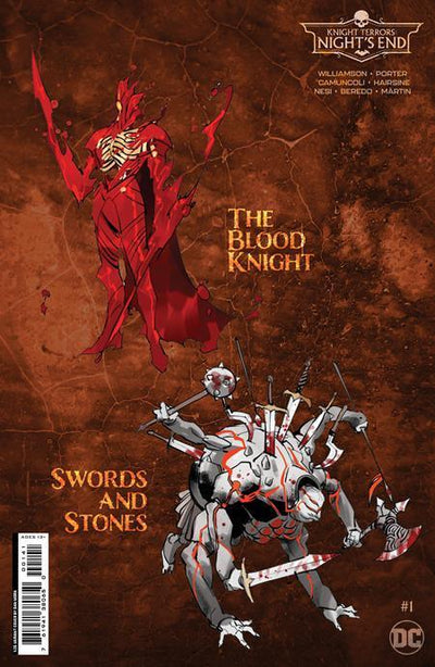 KNIGHT TERRORS NIGHTS END (2023) #1 (ONE SHOT) CVR E INC 1:25 DAN MORA CARD STOCK VAR