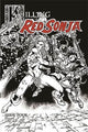 KILLING RED SONJA #4 7 COPY CASTRO B&W FOC INCV