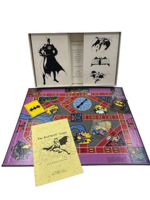 VINTAGE BATMAN BOARD GAME 50TH ANNIVERSARY EDITION (1989) COMPLETE