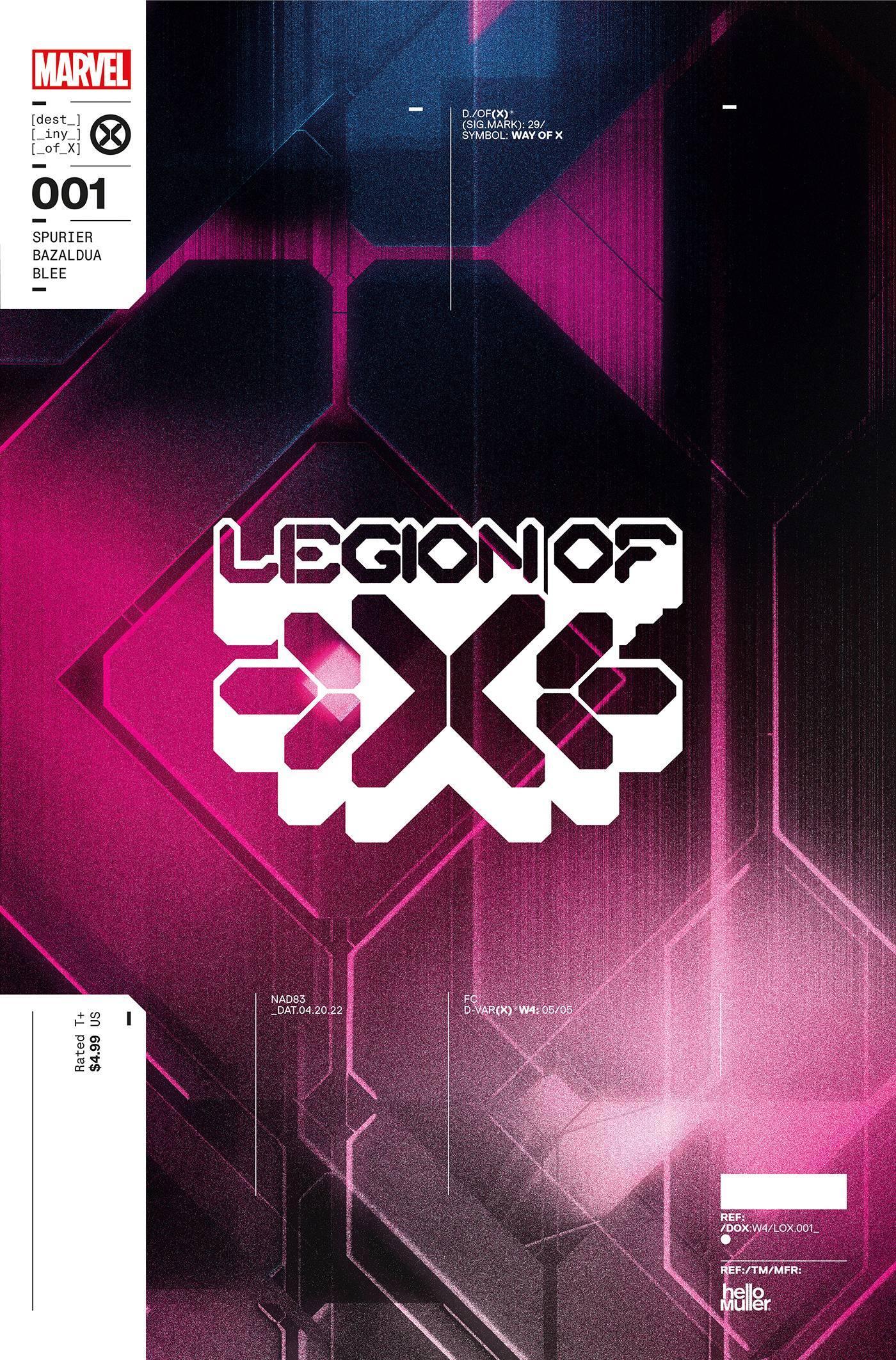 LEGION OF X #1 10 COPY INCV MULLER DESIGN VAR - Kings Comics