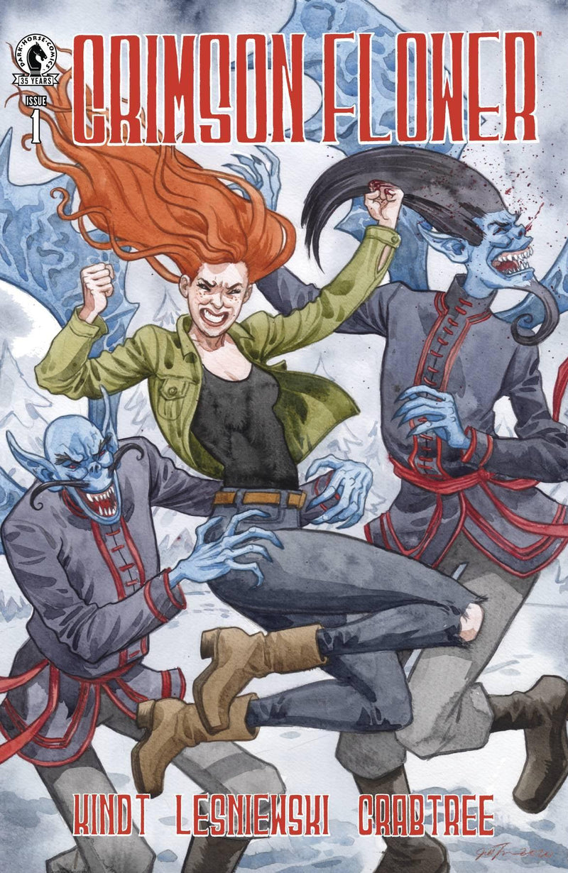 CRIMSON FLOWER #1 CVR C FOC VAR THOMPSON