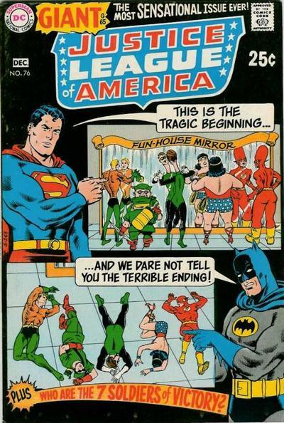 JUSTICE LEAGUE OF AMERICA (1960) #76 (VG)