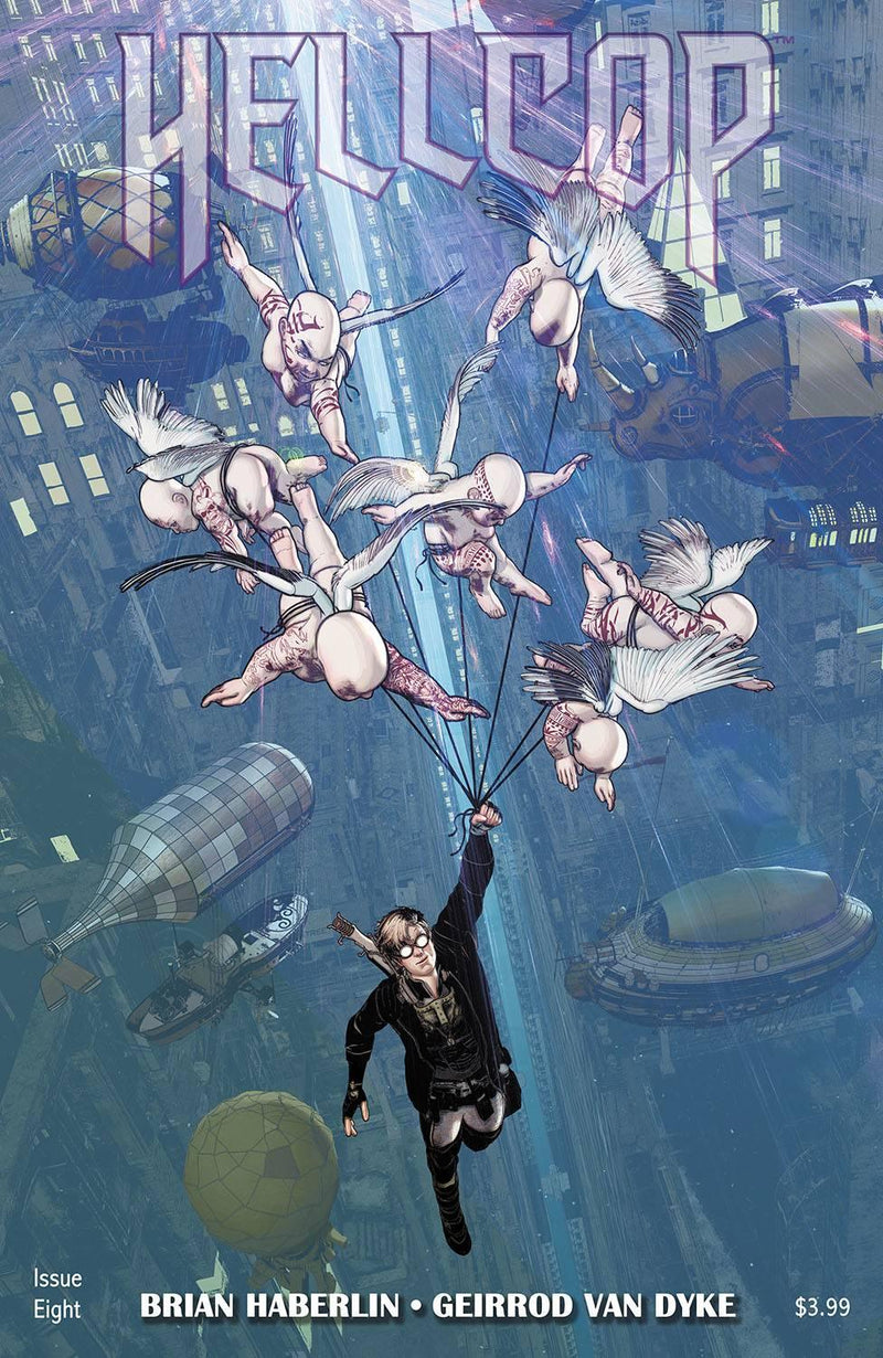 HELLCOP VOL 2 #8 CVR A HABERLIN & VAN DYKE