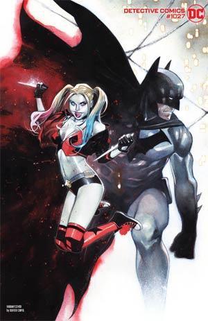 DETECTIVE COMICS VOL 2 #1027 CVR H OLIVIER COIPEL BATMAN HARLEY QUINN VAR