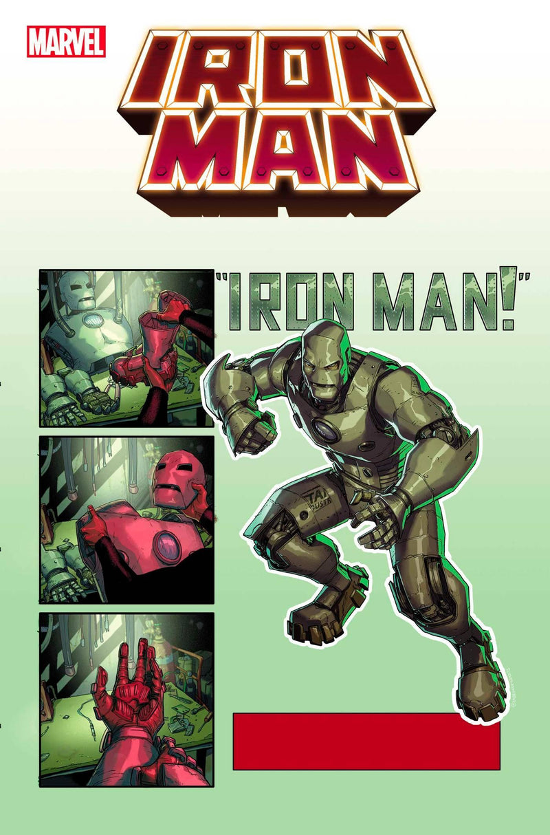 IRON MAN VOL 6 #16 WOODS CLASSIC HOMAGE VAR
