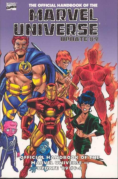 ESSENTIAL HANDBOOK OF MARVEL UNIVERSE UPDATE 1989 VOL 1 TP - Kings Comics