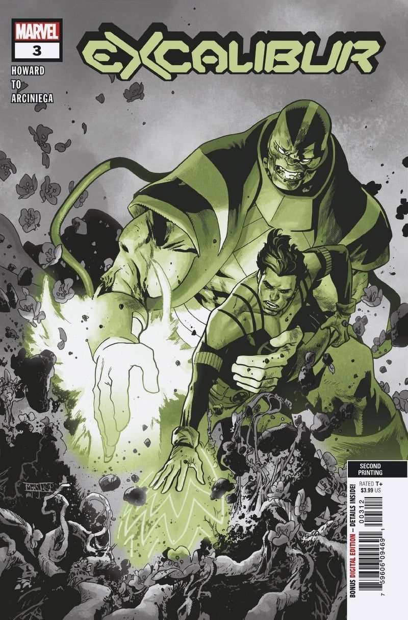EXCALIBUR VOL 4 #3 2ND PTG ASRAR VAR DX