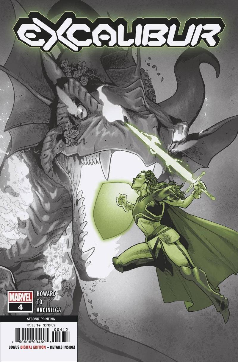 EXCALIBUR VOL 4 #4 2ND PTG ASRAR VAR DX