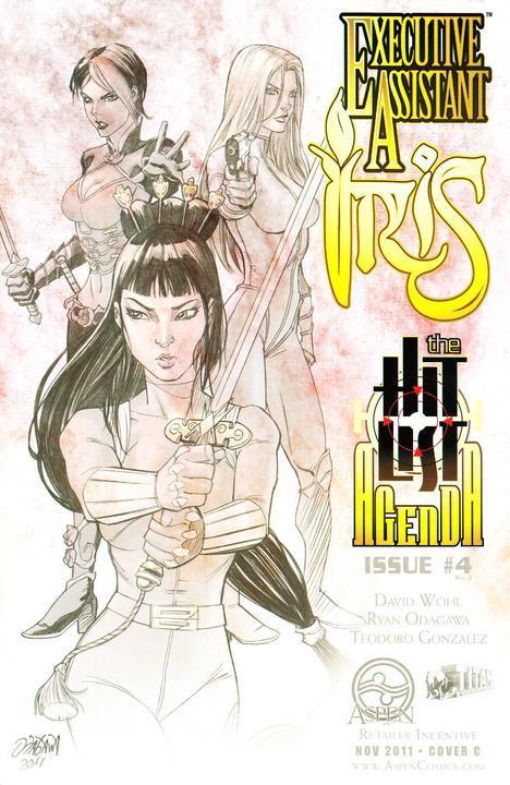 EXECUTIVE ASSISTANT IRIS VOL 2 #4 SKETCH INCV