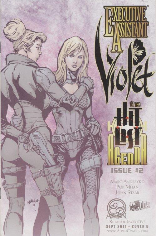 EXECUTIVE ASSISTANT VIOLET #2 CVR B MHAN SKETCH INCV