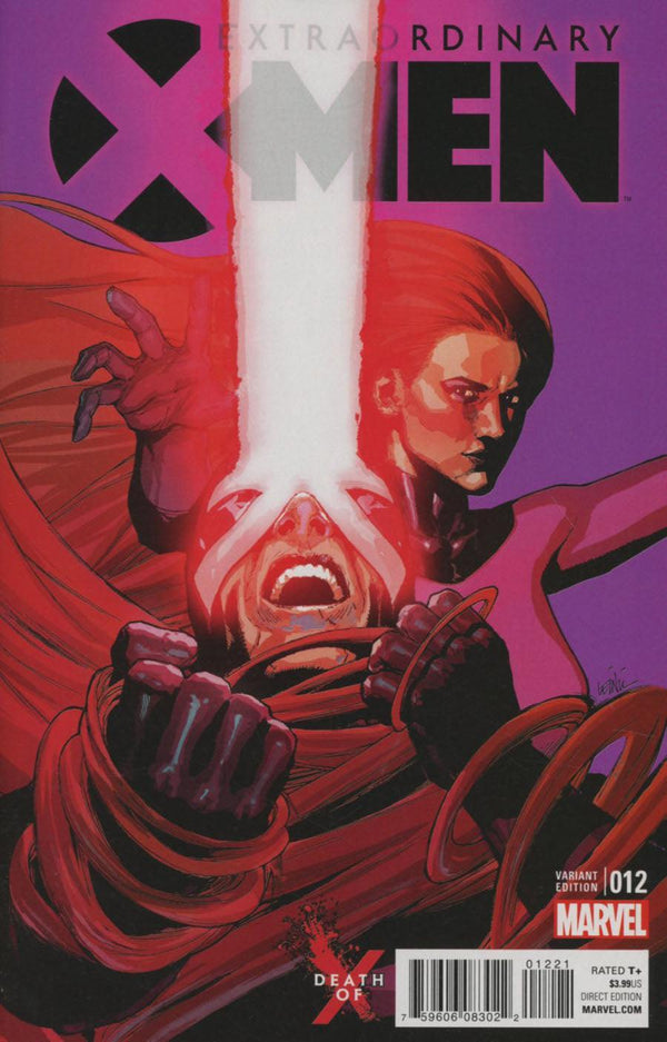 EXTRAORDINARY X-MEN #12 YU DEATH OF X VAR AW