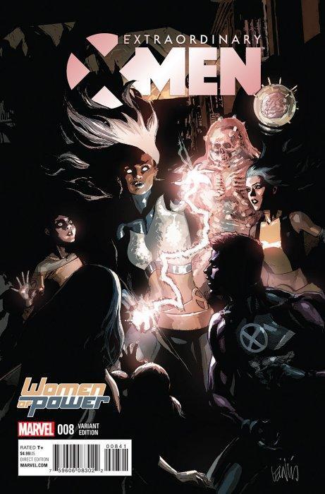 EXTRAORDINARY X-MEN #8 YU WOP VAR AW